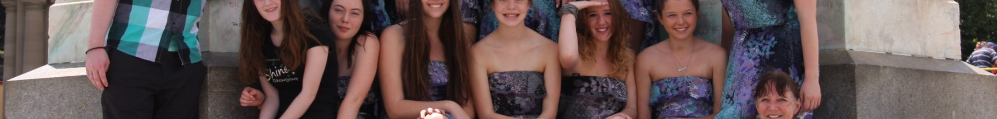 Cropped Hero Image; Students on Tour